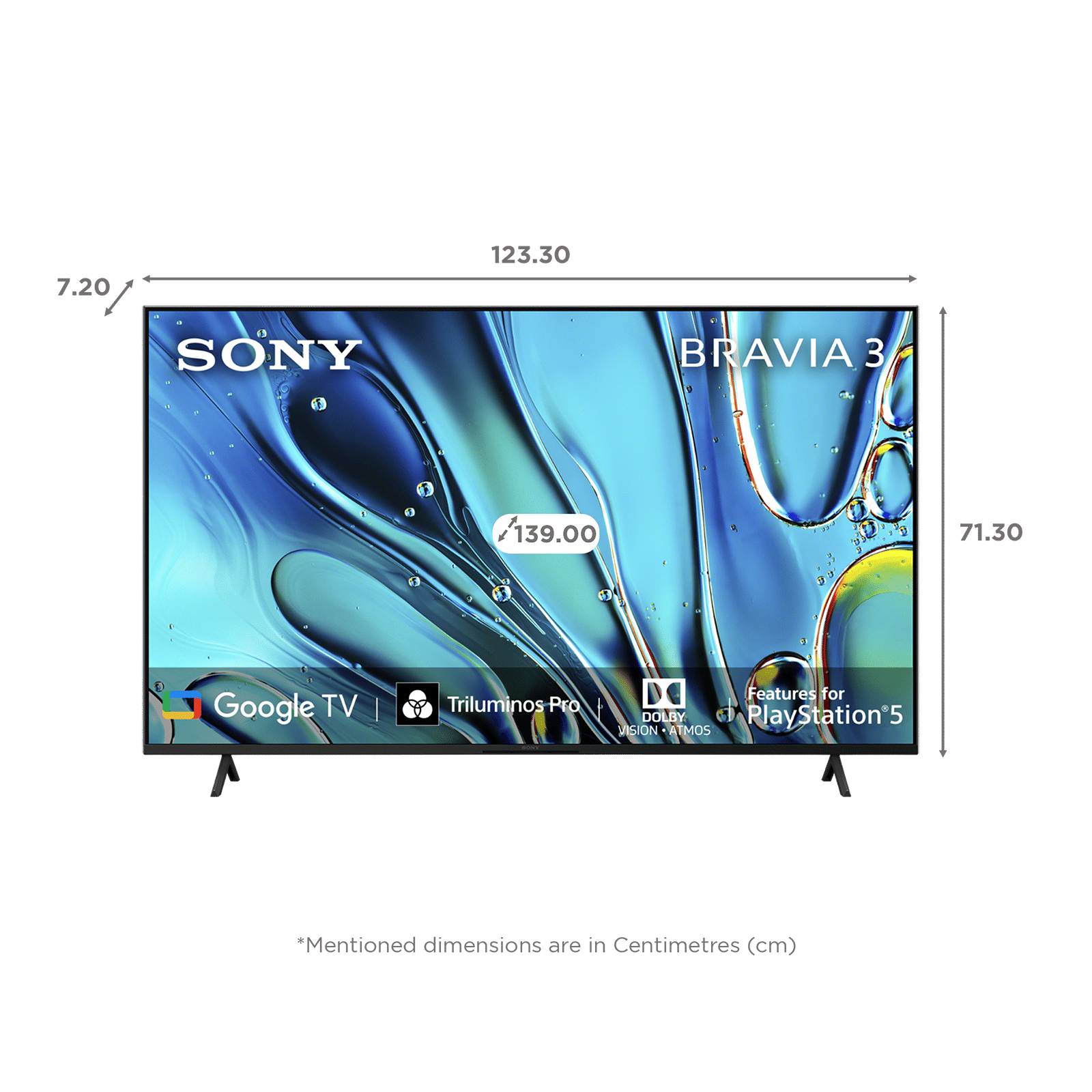 Buy SONY BRAVIA 3 139.7 cm (55 inch) 4K Ultra HD LCD Smart